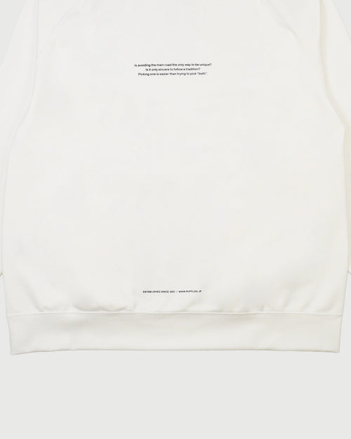 RFLG LOGO RAGLAN L/S MOCK NECK