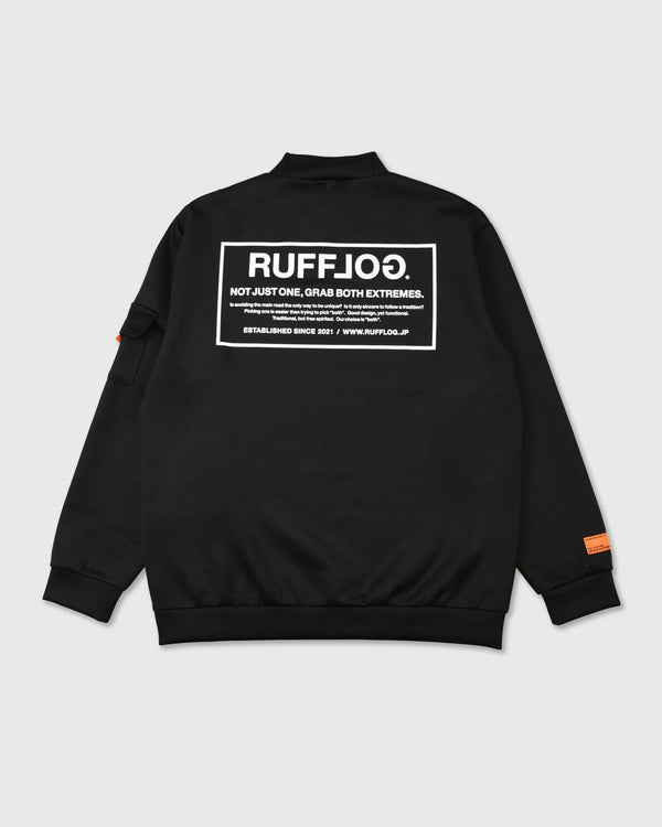 BACK FRAME LOGO L/S MOCKNECK