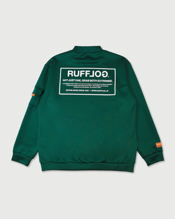 WM BACK FRAME LOGO L/S MOCKNECK
