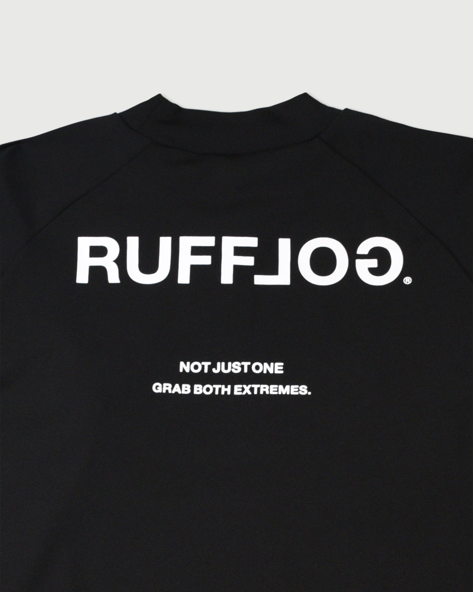 WM BACK LOGO SIDE POCKET RAGLAN L/S MOCKNECK – RUFFLOG