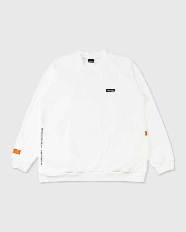 WM BACK LOGO SIDE POCKET RAGLAN L/S MOCKNECK