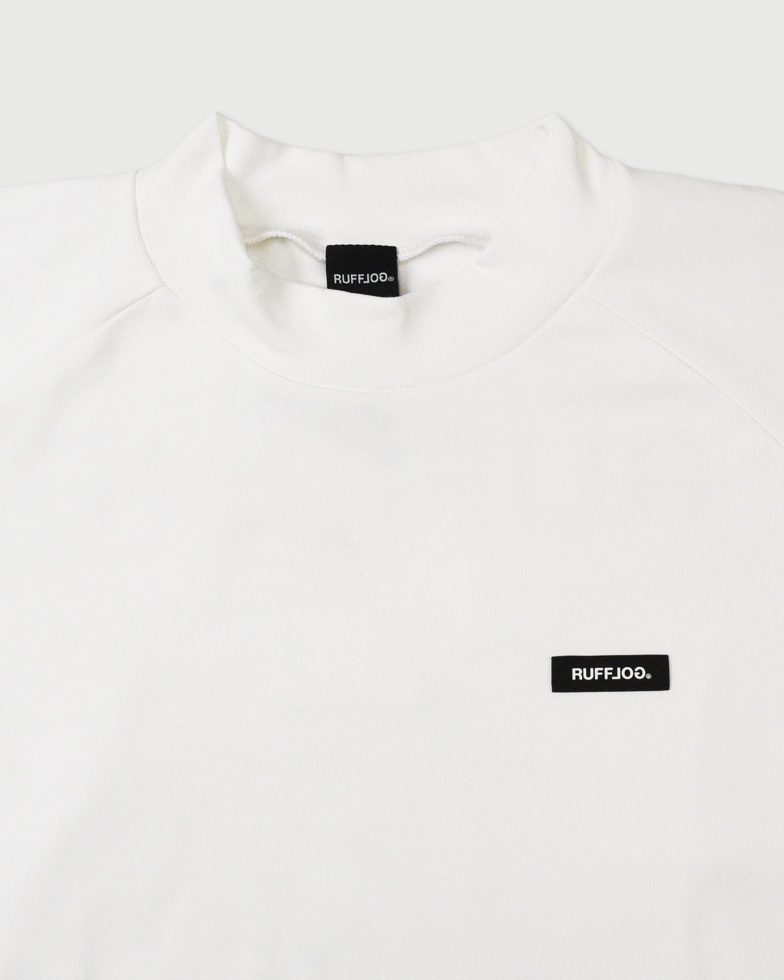 WM BACK LOGO SIDE POCKET RAGLAN L/S MOCKNECK – RUFFLOG