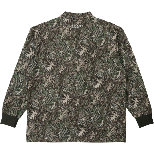 GOLF LOGO DRY MOCK NECK L/S TEE