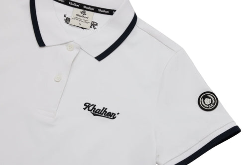 〔WOMEN〕Short sleeve performance polo