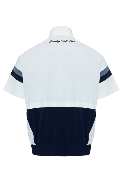 〔WOMEN〕Varsity Shield Half-Zip Windbreaker