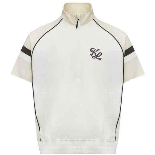 〔WOMEN〕Varsity Shield Half-Zip Windbreaker