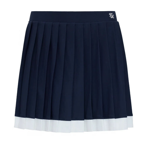 Coastal Swing Pleated Skirt