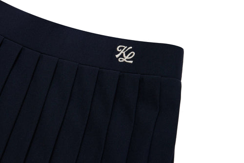 Coastal Swing Pleated Skirt