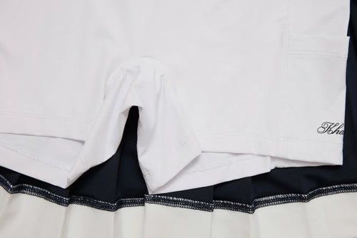 Coastal Swing Pleated Skirt
