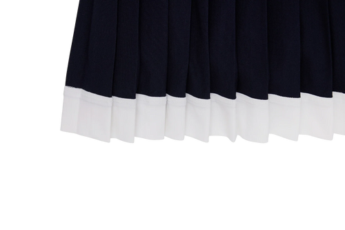 Coastal Swing Pleated Skirt