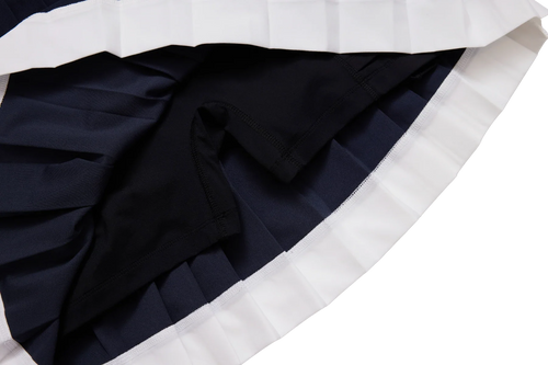 Coastal Swing Pleated Skirt