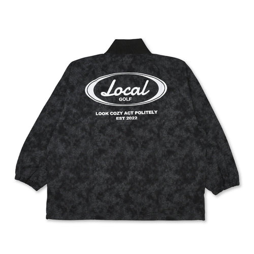 HALF ZIP TIE-DYE PULLOVER