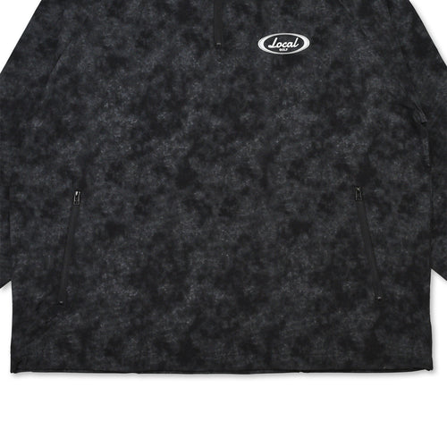 HALF ZIP TIE-DYE PULLOVER