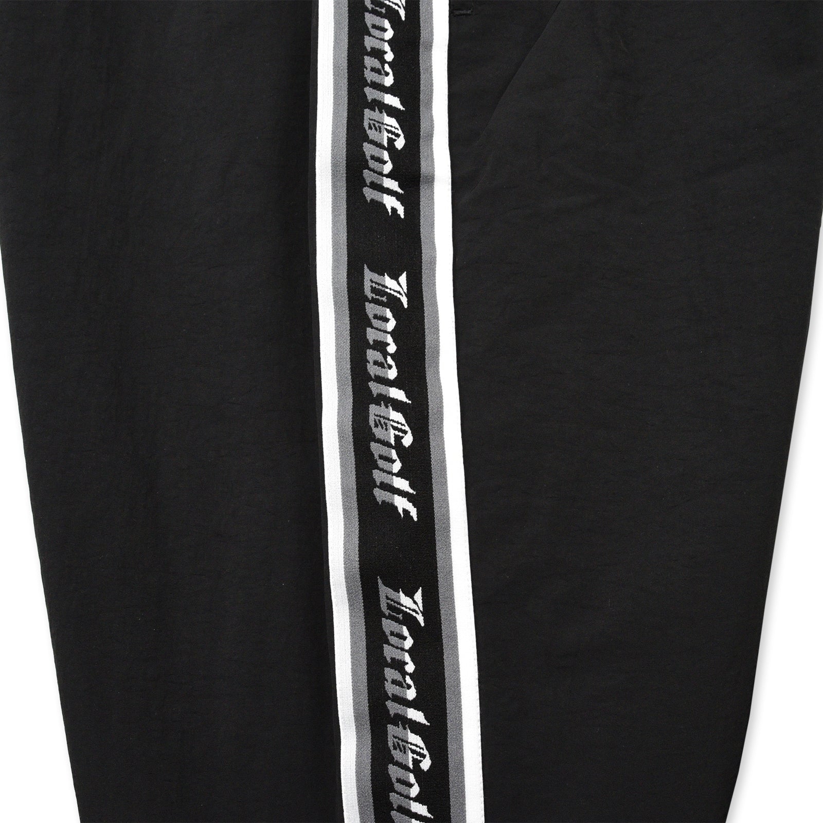 メンズウェア RUFFLOG RACING LOGO WIDE TRAINING PANTS Logo Tape Track Pants｜若年層向けゴルフアパレル セレクトショップ