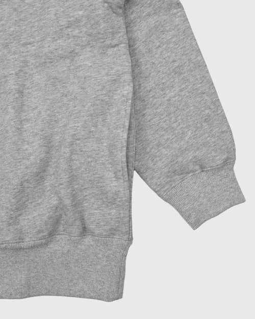 HEAVY WEIGHT FILL-IN LOGO APP,CREW NECK
