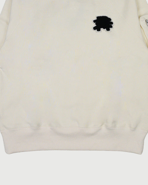 HEAVY WEIGHT FILL-IN LOGO APP,CREW NECK