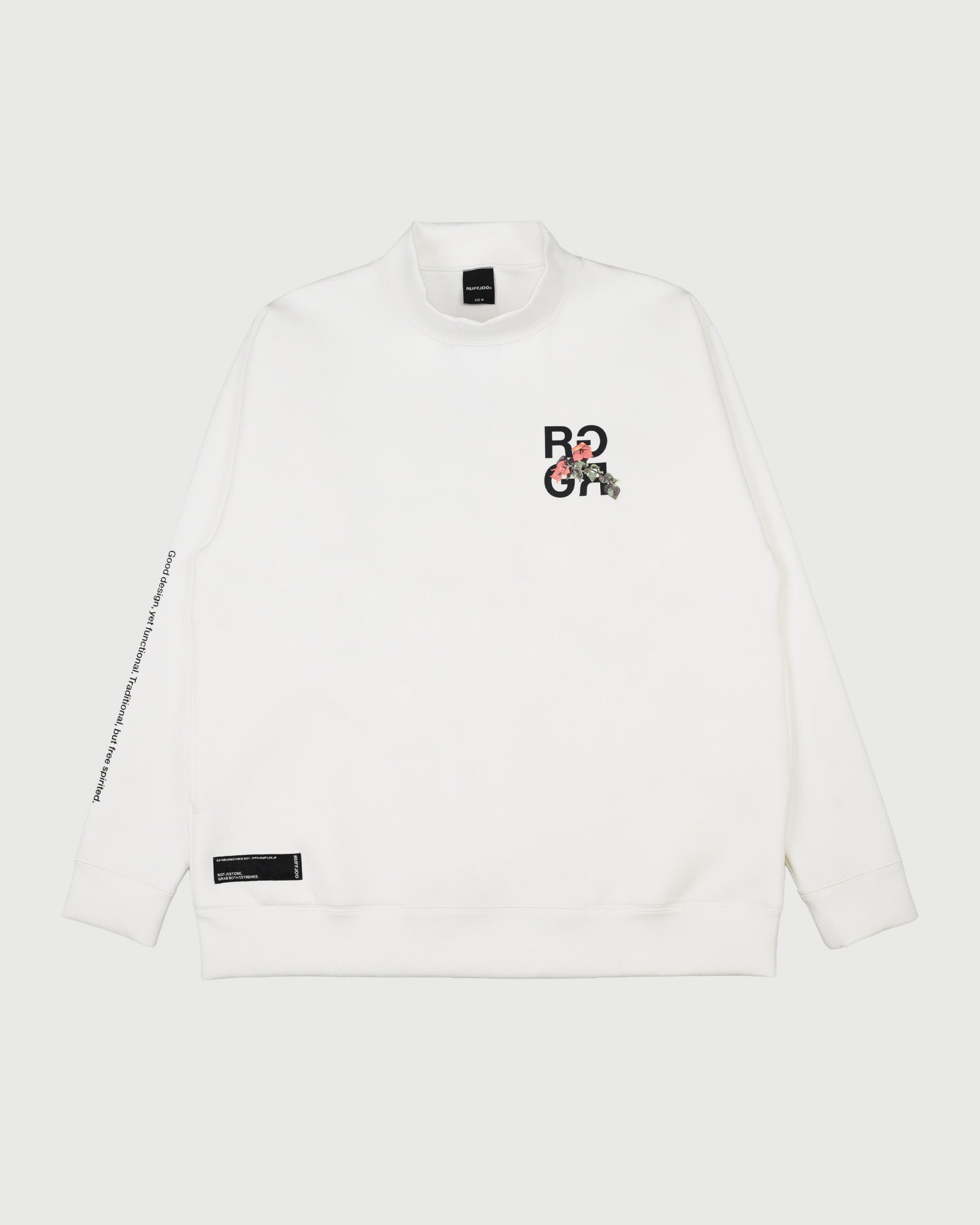 BLOOM LOGO L/S MOCK NECK｜若年層向けゴルフアパレル セレクト