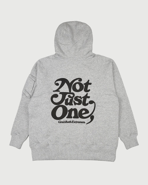 HEAVY WEIGHT NJO TYPOGRAPHY HOODIE