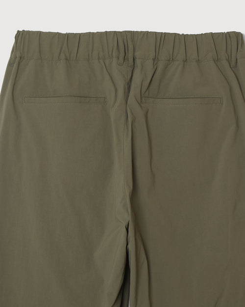 STRAIGHT QUILT PUFFER PANTS KHAKI