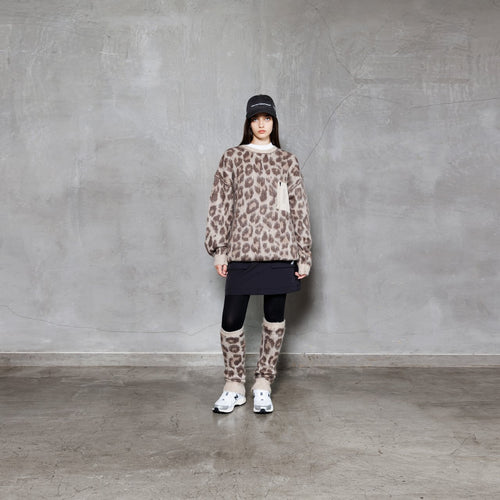 Mohair Knit Leg Cover