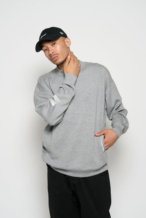 LCG MOCK NECK SWEAT