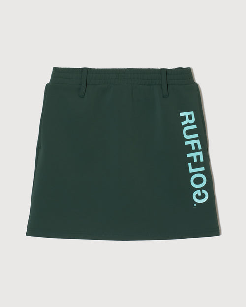 RUFFLOG RELAX SWEAT SKIRT GREEN