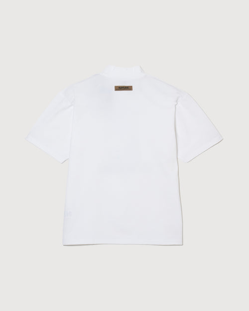 BOMB DRIVERS NOT COUNTRIES MOCK NECK WHITE