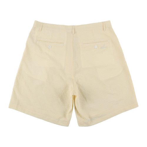 PLEATS SHORTS BEIGE