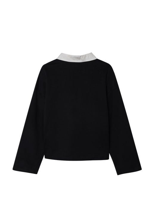 Layered sweatshirt