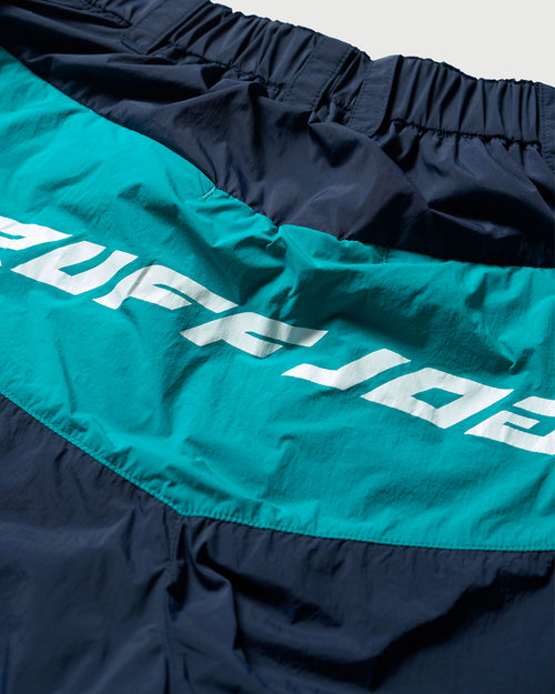 RACING LOGO WIDE TRAINING PANTS NAVY