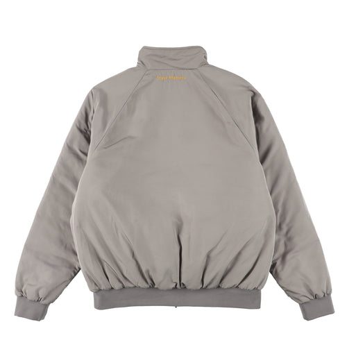 REVERSIBLE BLOUSON JACKET SILVER/ORANGE