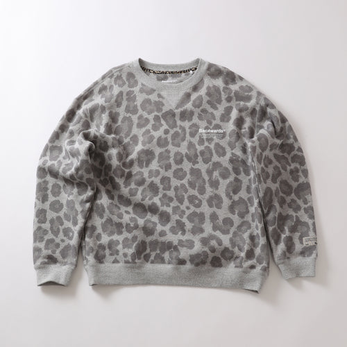 Primary Logo Leopard AOP SW Crew v3
