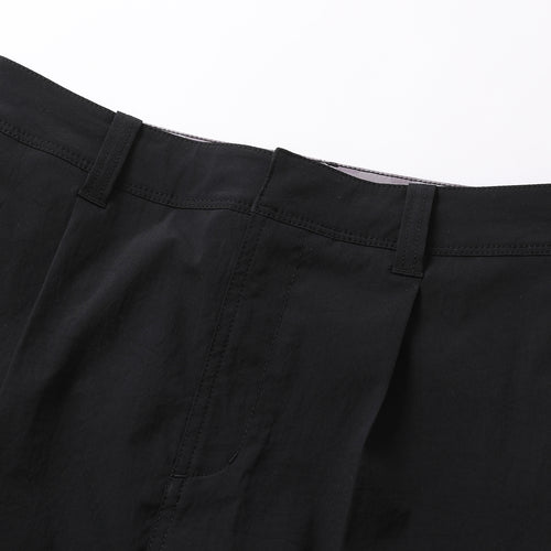 Pleated Trapeze Skirt BlackNo.411-73001