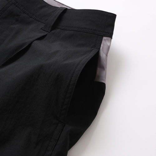 Pleated Trapeze Skirt BlackNo.411-73001