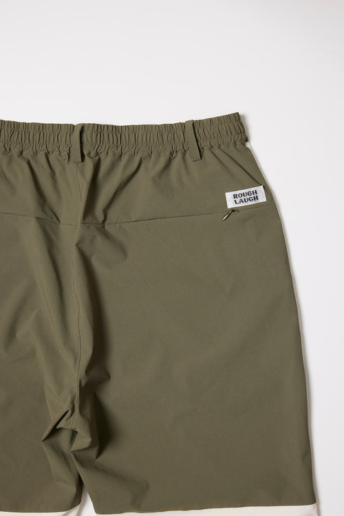 RIPSTOP COLOR SCHEME JOGGER PANTS Khaki