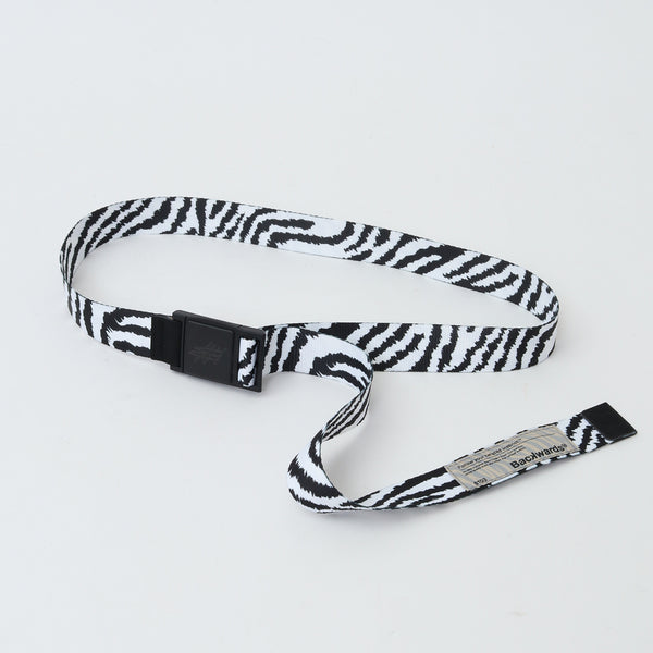 Fidlock Buckle AOP Tape Belt White Zebra