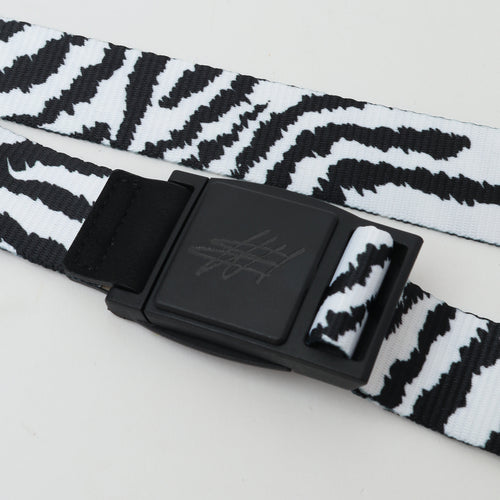 Fidlock Buckle AOP Tape Belt White Zebra