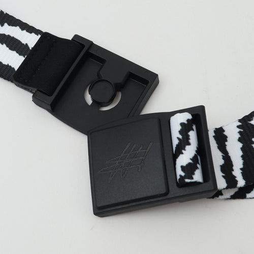 Fidlock Buckle AOP Tape Belt White Zebra