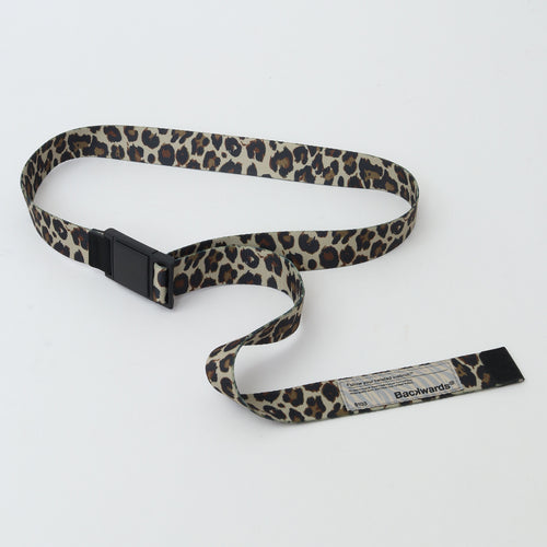 Fidlock Buckle AOP Tape Belt Beige Leopard