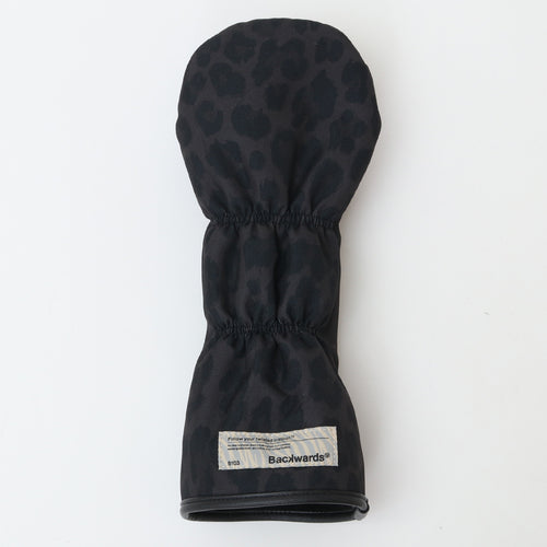 Bkws DR Head Cover_431-89001 Black Leopard