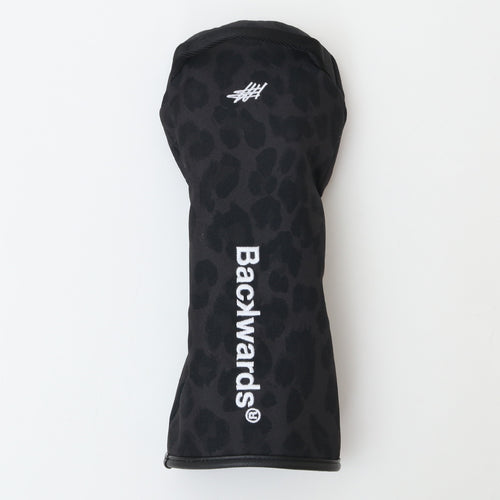 Bkws DR Head Cover_431-89001 Black Leopard