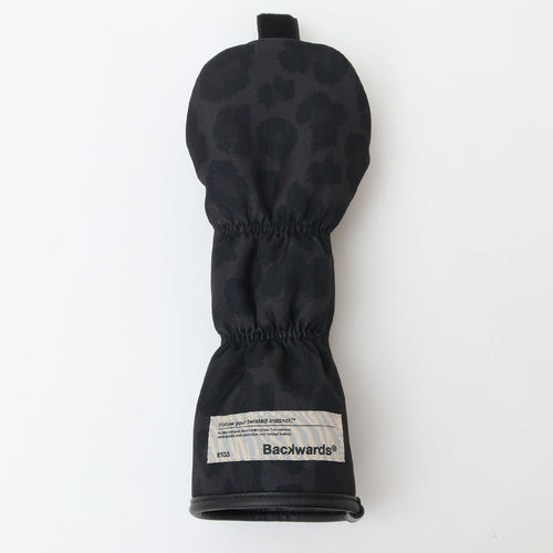 Bkws FW Head Cover_431-89002 Black Leopard