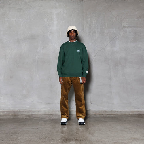 Boom Box Back Print Sweat Crew