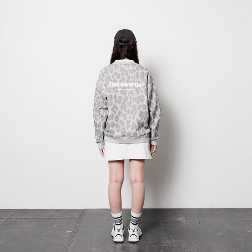 Primary Logo Leopard AOP SW Crew v3