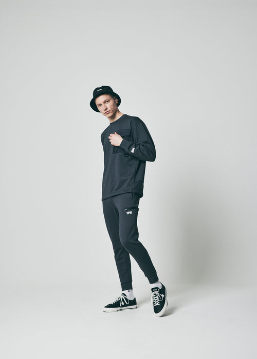 SWEAT PULLOVER CREW H.GRAY