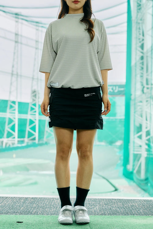 OUT POCKET SHIRRING SKIRT 26SS-4