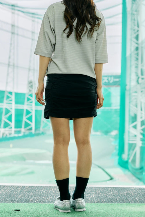OUT POCKET SHIRRING SKIRT 26SS-4
