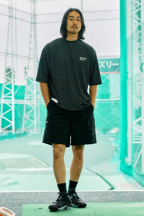 BORDER MOCK NECK  26SS-5