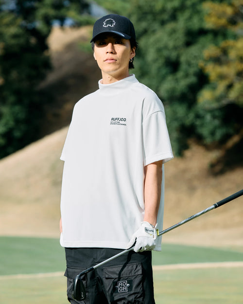 VERTICAL LOGO S/S MOCKNECK 26SS-3