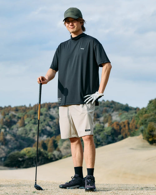 CIRCLE LOGO S/S MOCKNECK 26SS-3